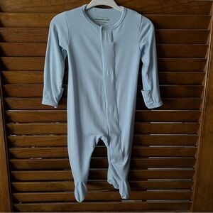 Magnetic Me Modal Blue Footie Pajamas Size 0-3 Months